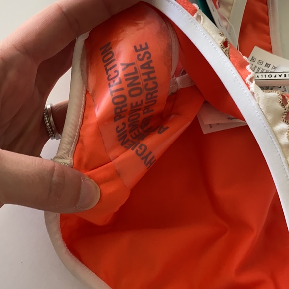 Seafolly Coast to Coast Hipster Women's Bikini Striped Swim Bottom NWT Size: 4 - Picture 4 of 6